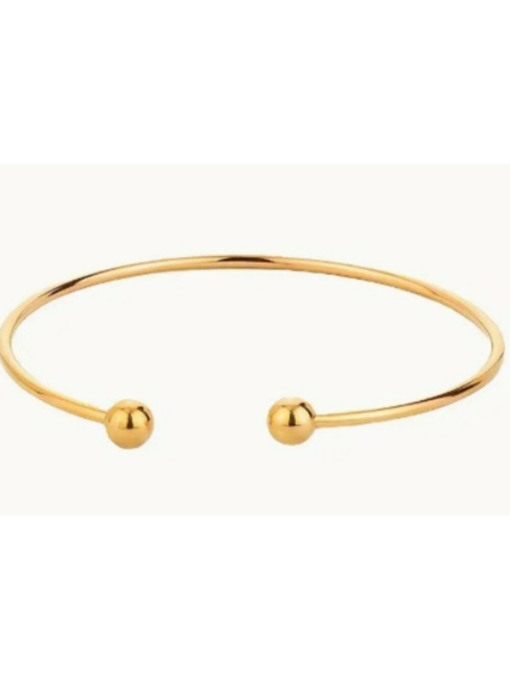 New Gold Cuff Bracelet Ideal For Charms Stainless Steel